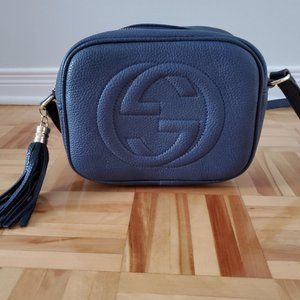 Gucci Soho Disco Bag Navy